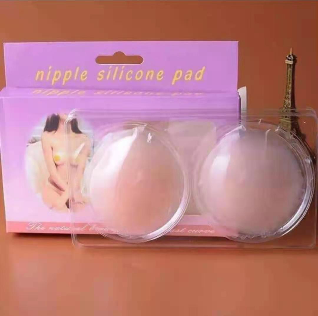 Round Shape Silicone Nipple Tape Nipple Cover Bra Pad Patch Breast