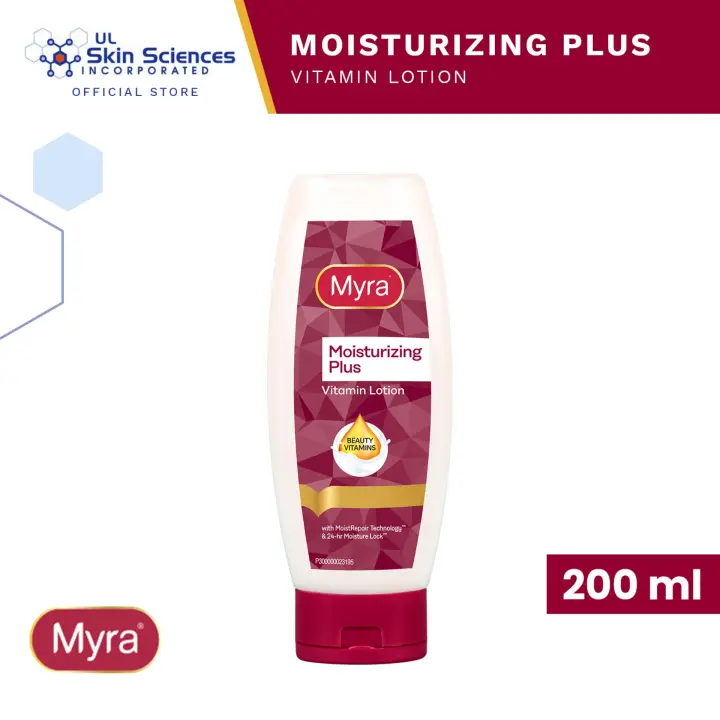 myra moisturizing plus vitamin lotion