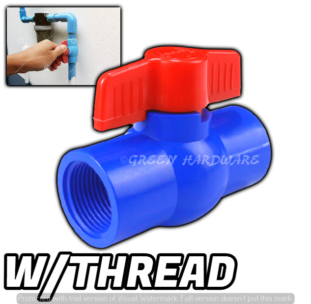 1pcs Pvc Plastic Ball Valve Water Switch Section Gate Valve Plastic Glue Water Fittings With 7463