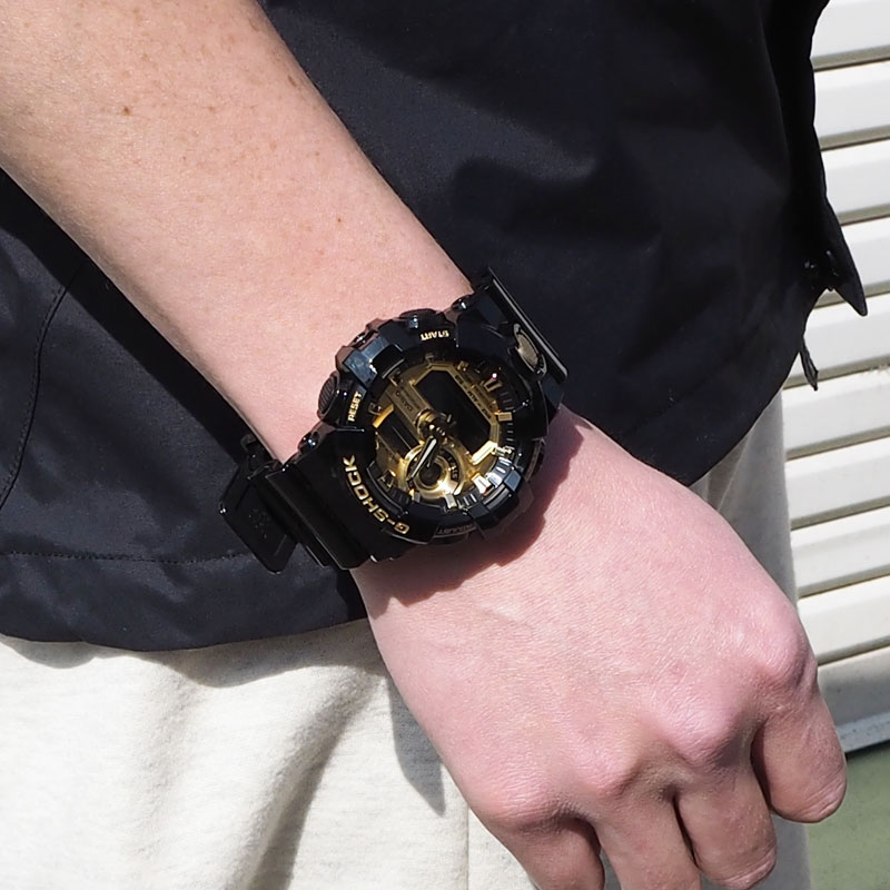 Original Casio G-Shock GA-710GB-1A Watch Black || Yellow || Golden | Men's  watches \\ Color \\ Black-Yellow Watch brands \\ Casio G-shock \\ Analog  Digital \\ Standard Men's watches \\ Style \\