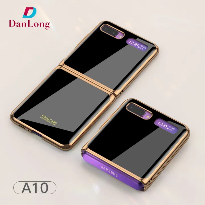 Dlong Untuk Samsung Galaxy Z Flip Bisa Dilipat Ponsel Shell Dilapisi Dicat Lipat Casing Ponsel Lazada Indonesia