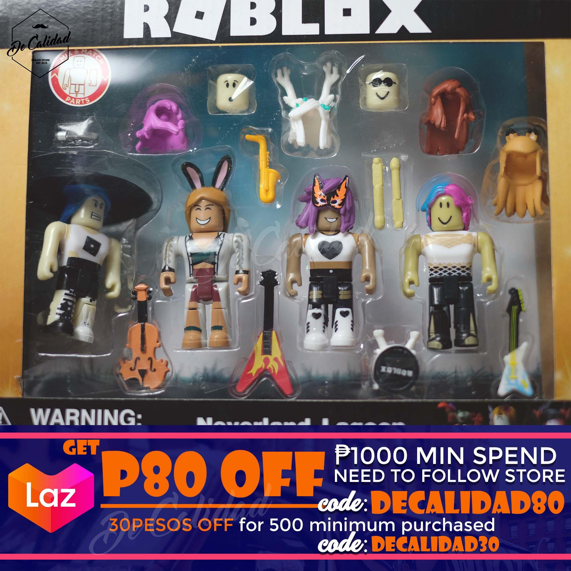 Roblox Celebrity Superstars Mix Match No Code Action Figure - roblox celebrity mix match figure 4 pack superstars