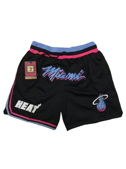 Miami Heat Vice City Just Don Shorts – The Dripverse