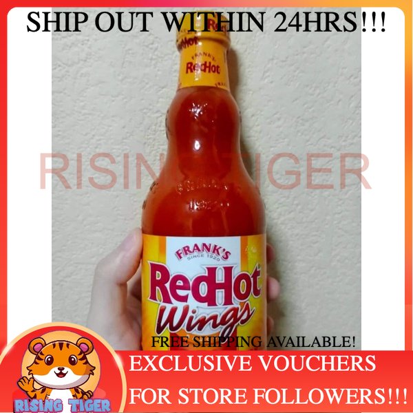 354ml 739ml Franks Red Hot Wings Buffalo Sauce Lazada Ph 0852