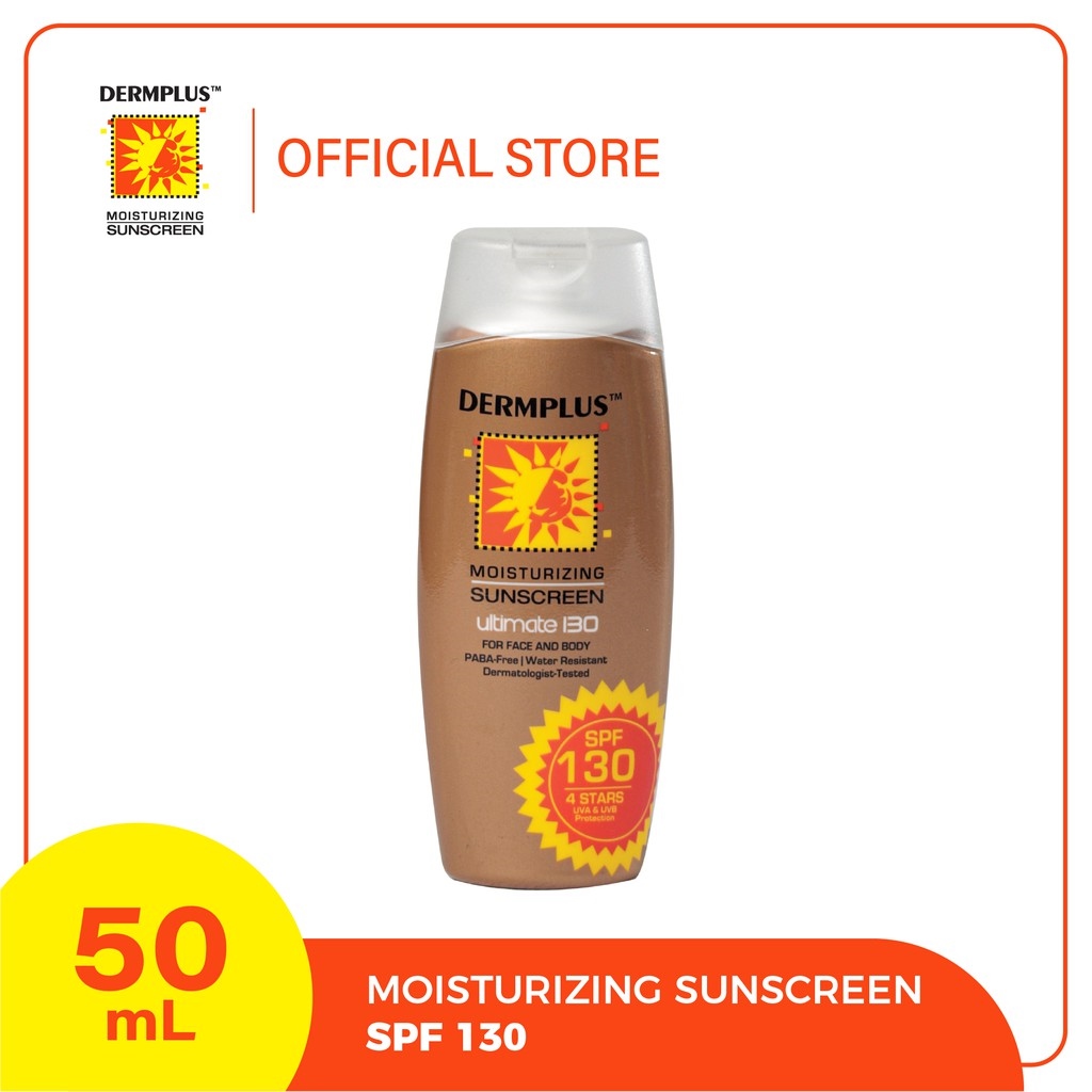 Dermplus Moisturizing Sunscreen SPF 130 50ml ( Ultimate 130) Lazada PH