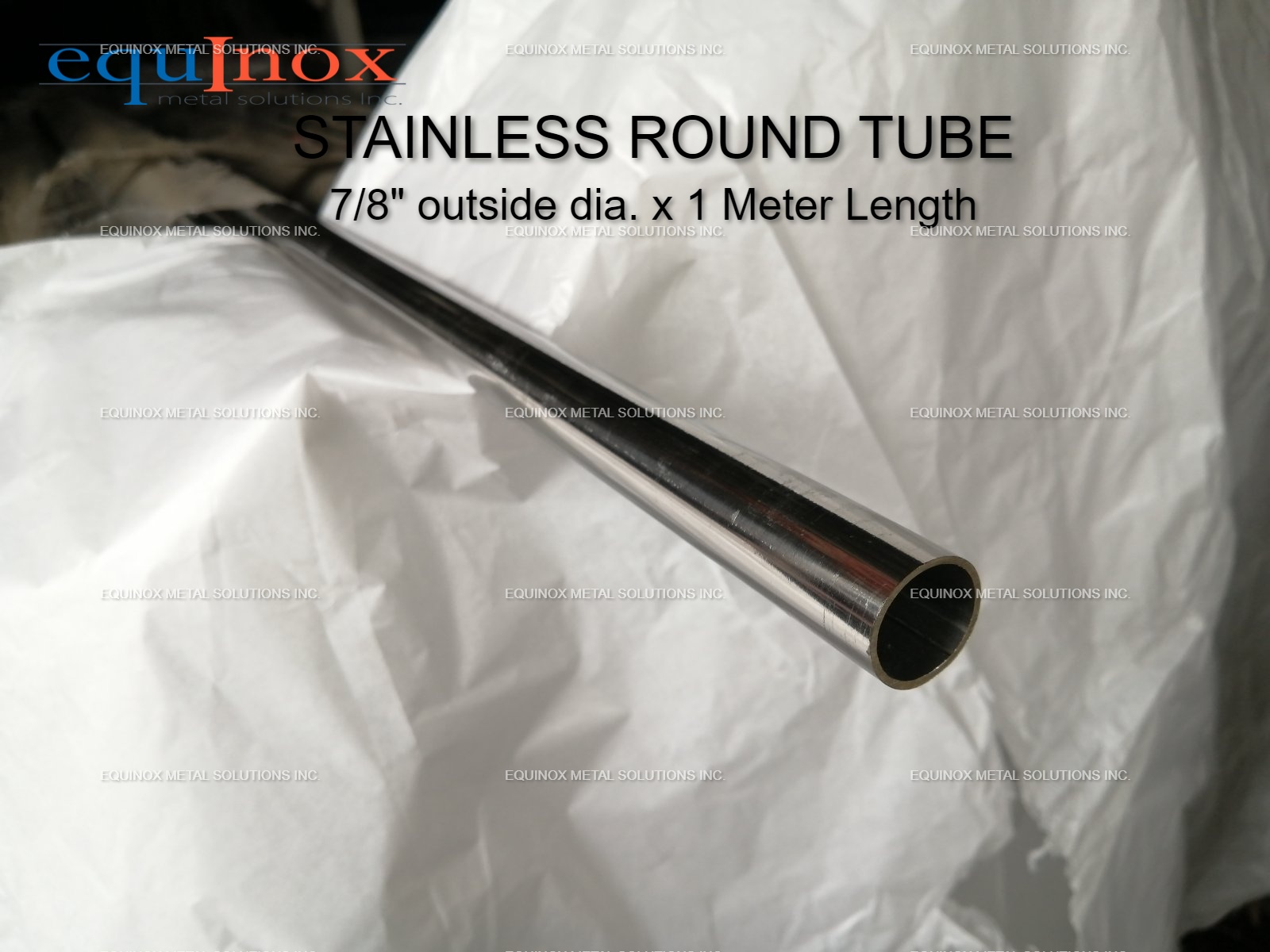 Stainless Steel Round Tube 7/8" outside dia. x 1 Meter T304 (1.5mm Thickness) 1PC Lazada PH