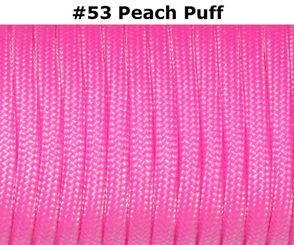Paracord Polypropylene Type 3 550 Commercial Type 20 Feet Length