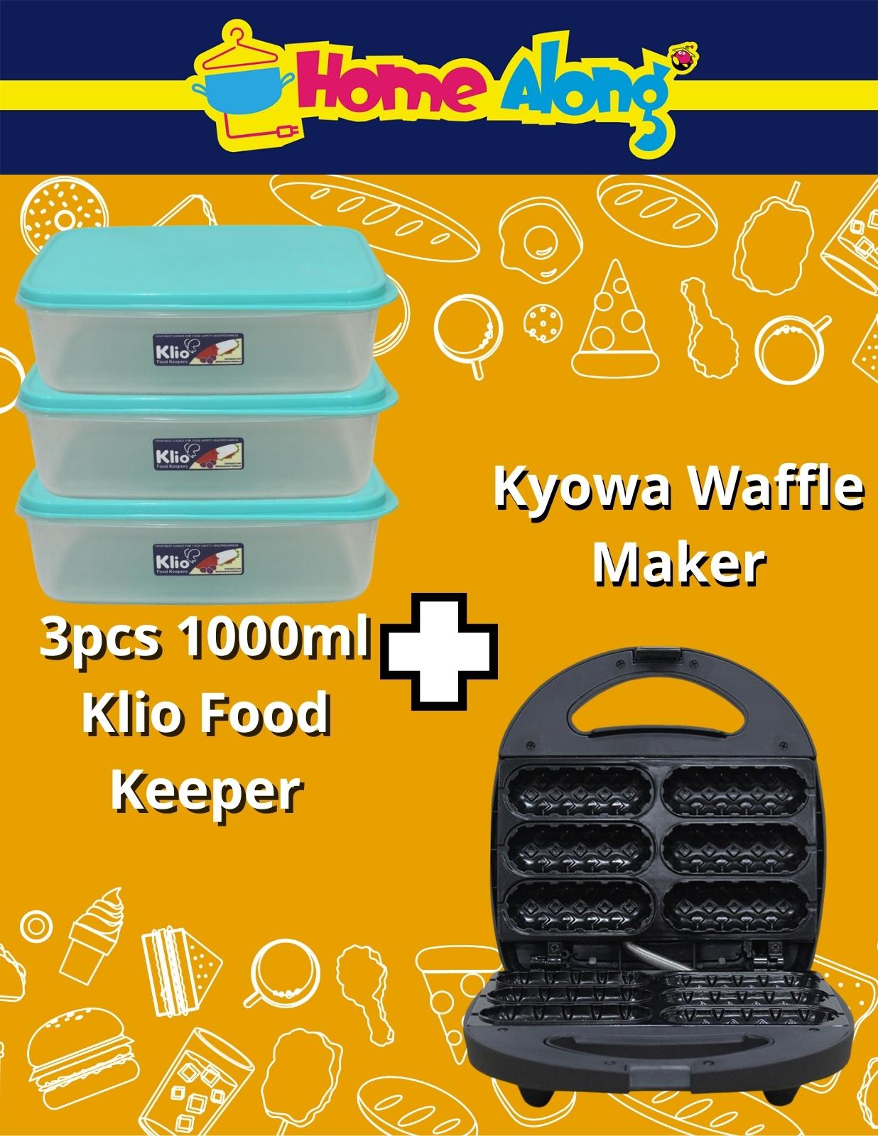 Kyowa Hotdog Waffle Maker Non Stick KBM.KW2608 Lazada PH
