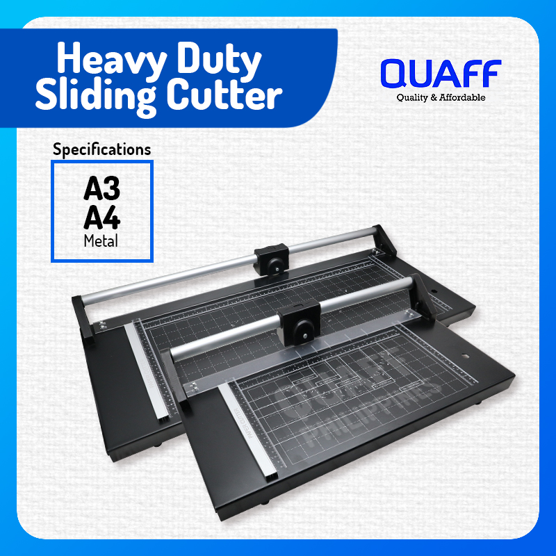 Quaff Sliding Paper Cutter A3 Size - Uniprint