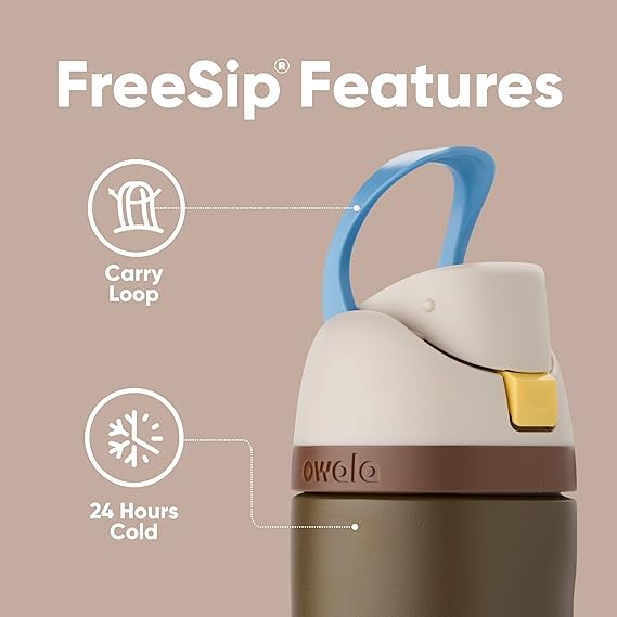 What are the features of Owala Smoothsip Bottle?