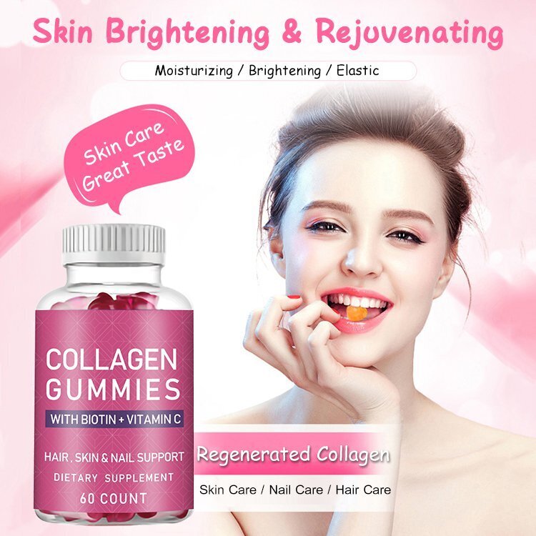 W MultiVitamin Gummy Bears collagen gummies Skin Moisture Bright