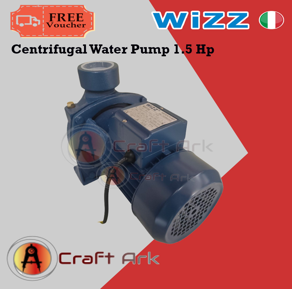 Wizz Centrifugal Electric Water Pump 1.5 Hp Lazada PH