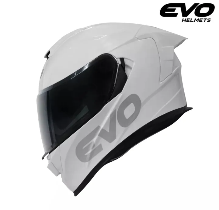 Evo Gt Pro Pearl White Full Face Helmet Lazada Ph