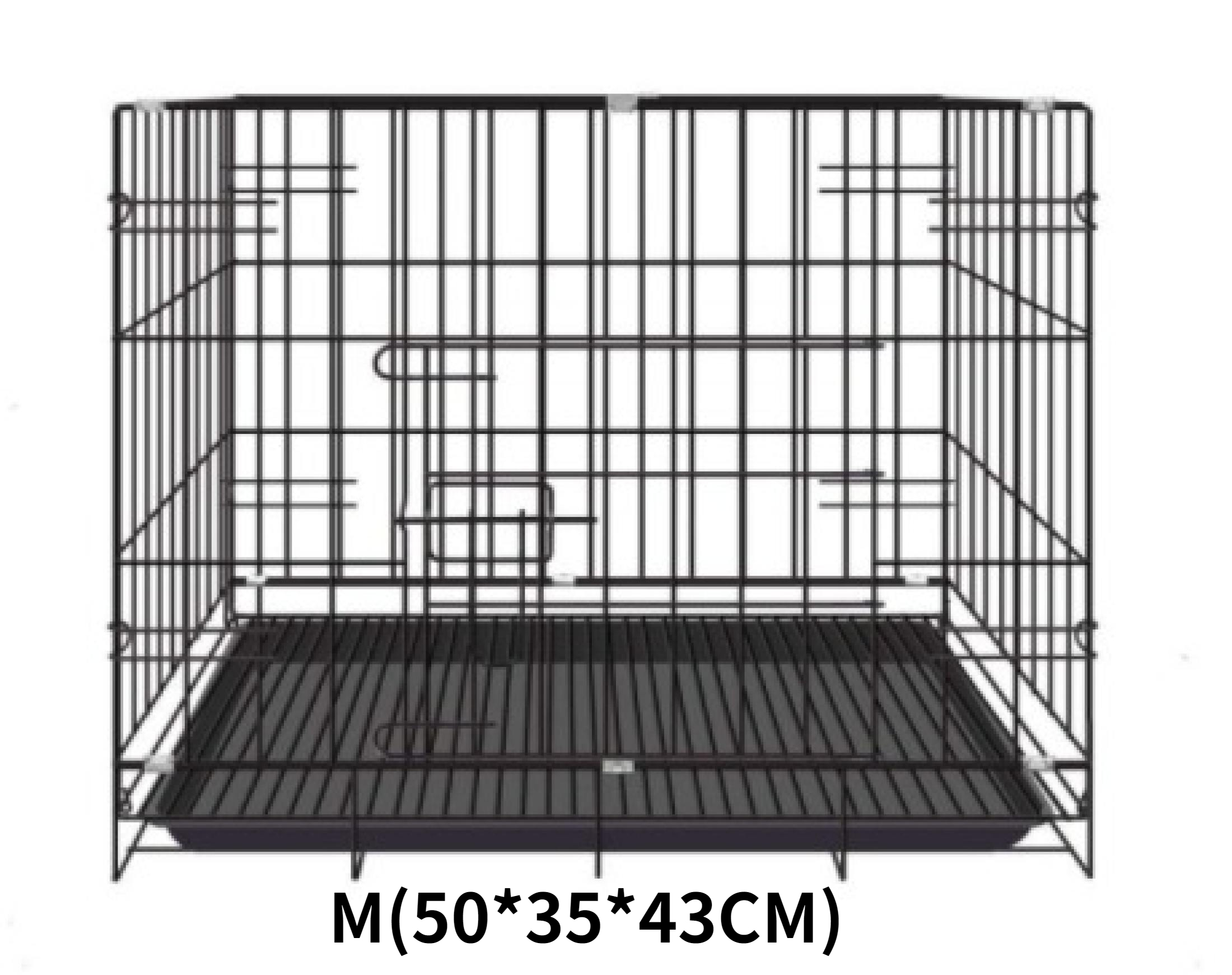 Hoeny Pet pet cage dog /cat cage collapsible Foldable Small Medium Poop