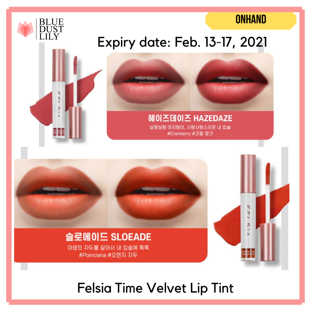 felsia time velvet lip tint