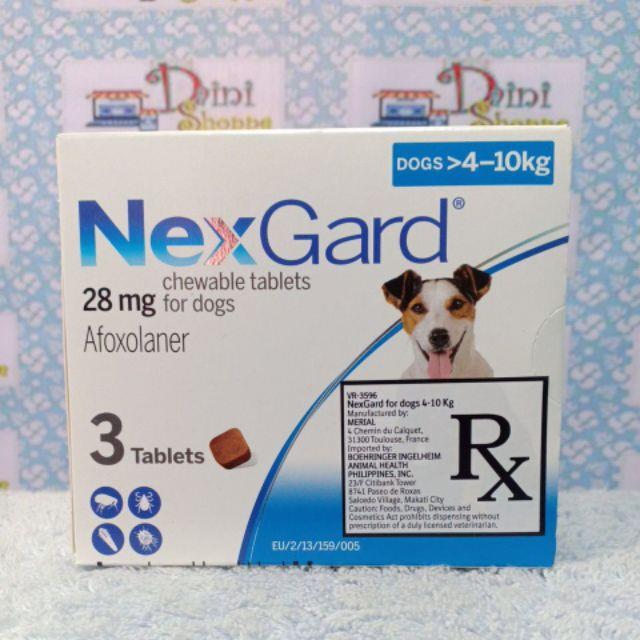 COD Nexgard Anti Tick and Flea Chewable Tablet | Lazada PH