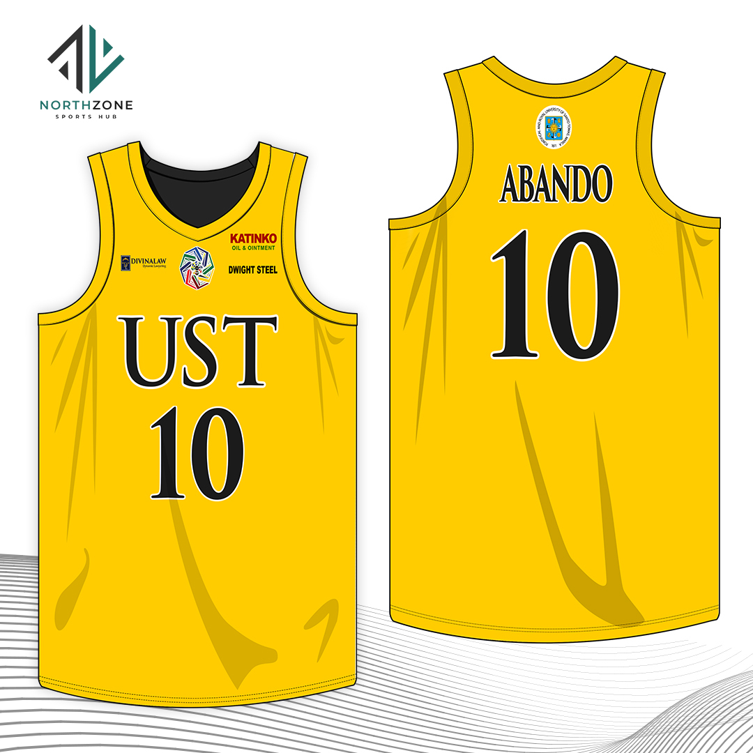 NORTHZONE UAAP Abando UST Jersey Full Sublimated Basketball Jersey