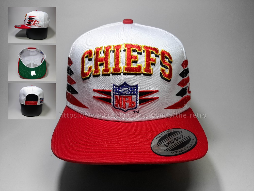 KANSAS CITY CHIEFS VINTAGE 80s LOUISVILLE MFG HELMETHAT NFL SNAPBACK HAT  NWT – The Felt Fanatic