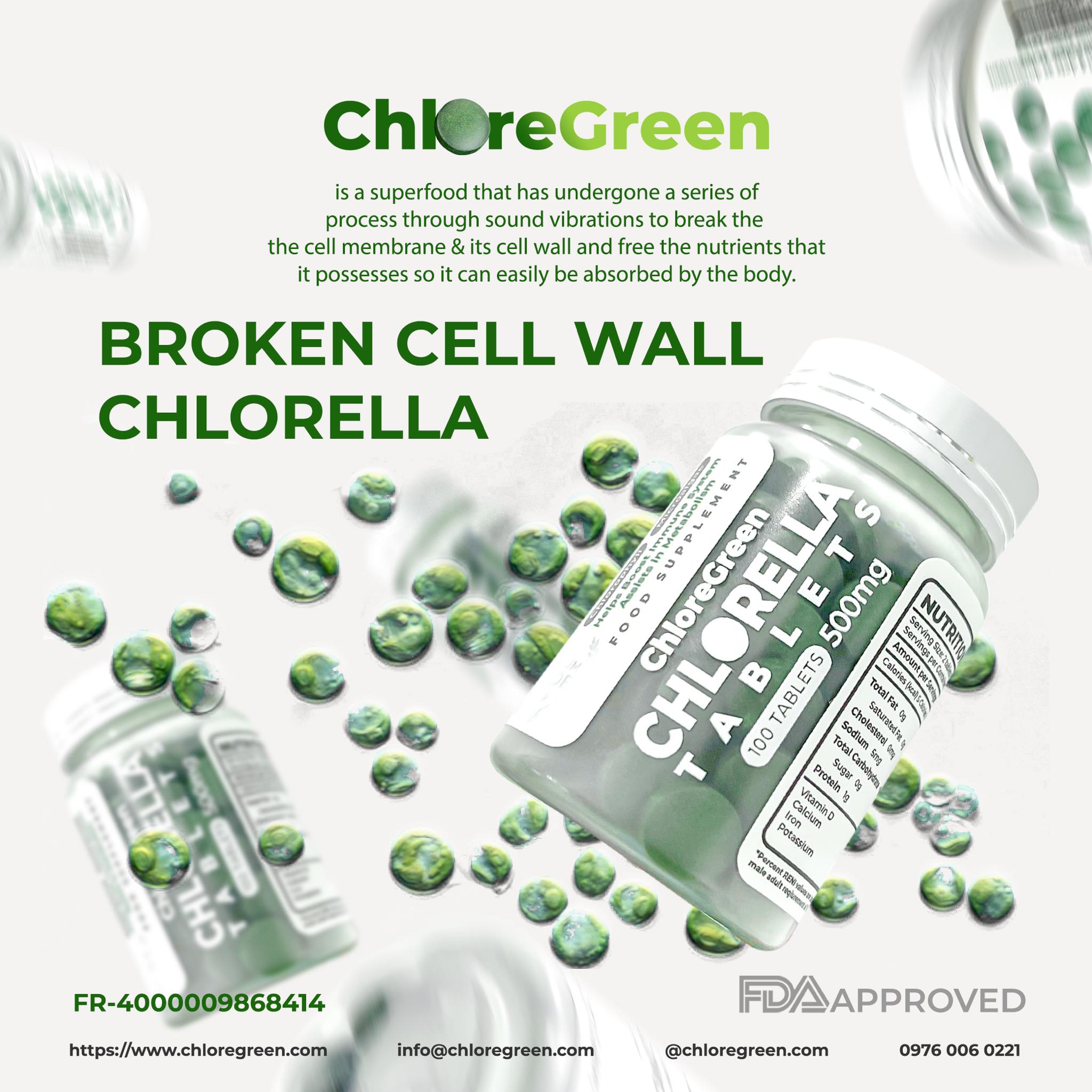 Chlore GreenChlorella Tablets Lazada PH