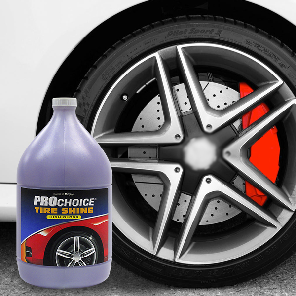 Microtex MTX Tire Black tire shine lotion Detailing Solutions 1 Gallon