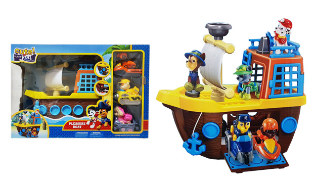 paw patrol boat toys