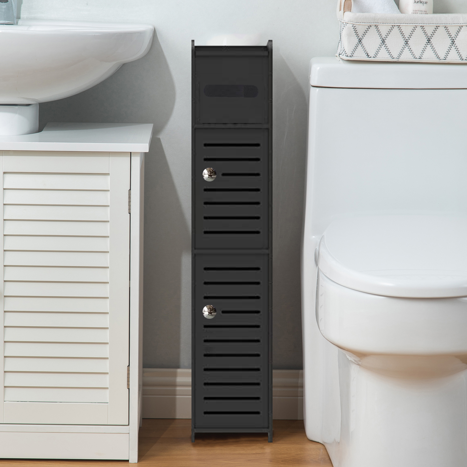 Aojezor Small Bathroom Storage for Small Spaces, Over The