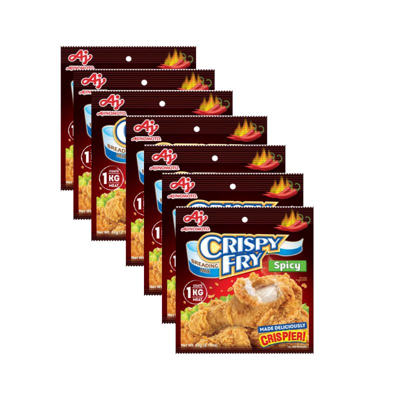 Crispy Fry Breading Mix Spicy 62g Pack of 7 Lazada PH
