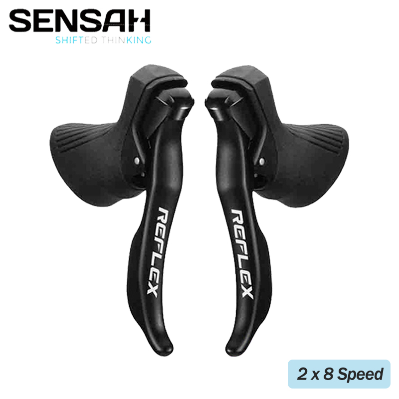 SENSAH Road Bike Shifters 2x8 Speed Groupset REFLEX Brake Lever Bicycle