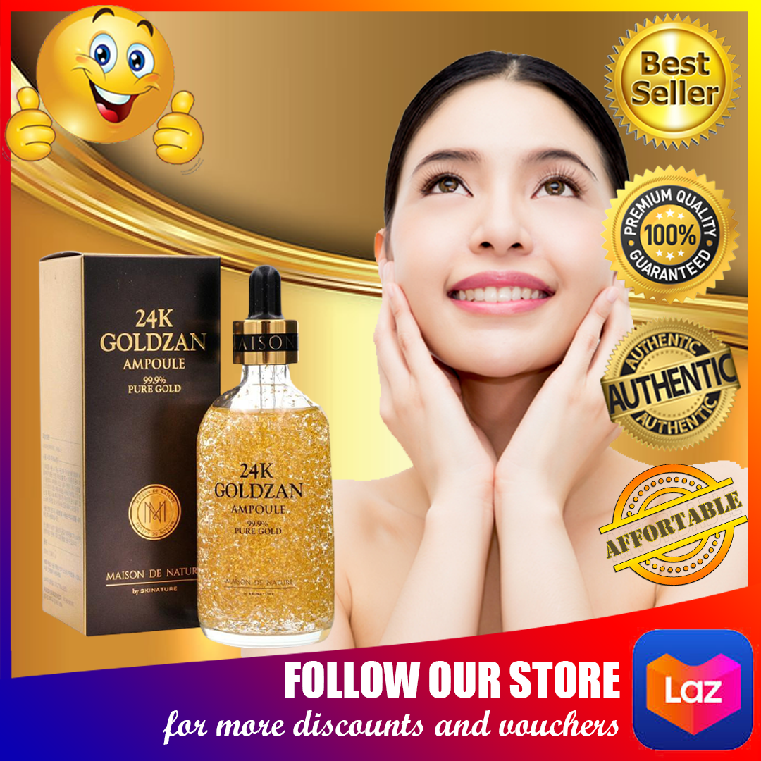 ORIGINAL 24k GOLDZAN AMPOULE 99.9% PUREGOLD | Lazada PH