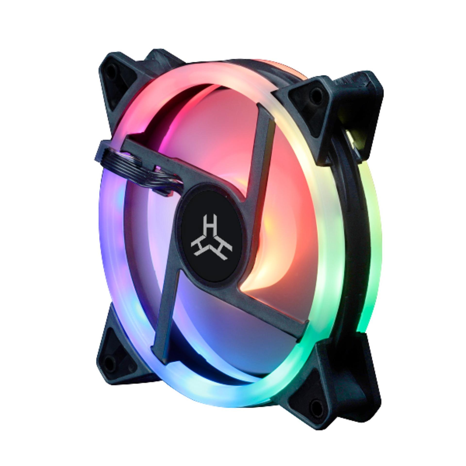 RAKK Maris Pro PC Lighting Kit 120mm Fan RGB. Rakk Gears 2000 RPM RGB