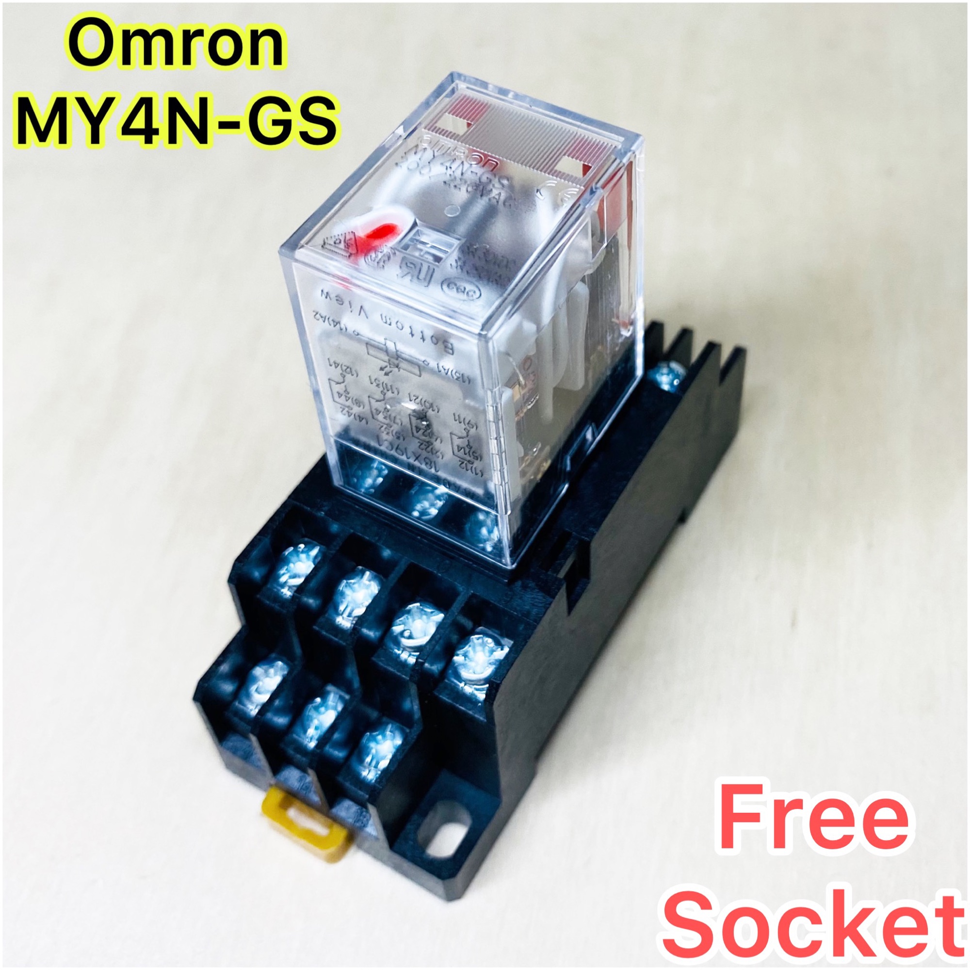 Authentic Omron Power Relay MY2N-GS / MY4N-GS | Lazada PH