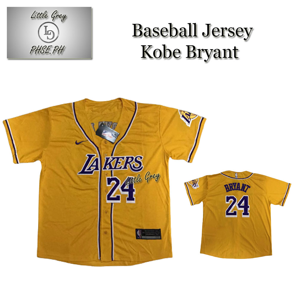 NBA Los Angeles Lakers X MLB Baseball Jersey x Lebron #6 - Kobe #24