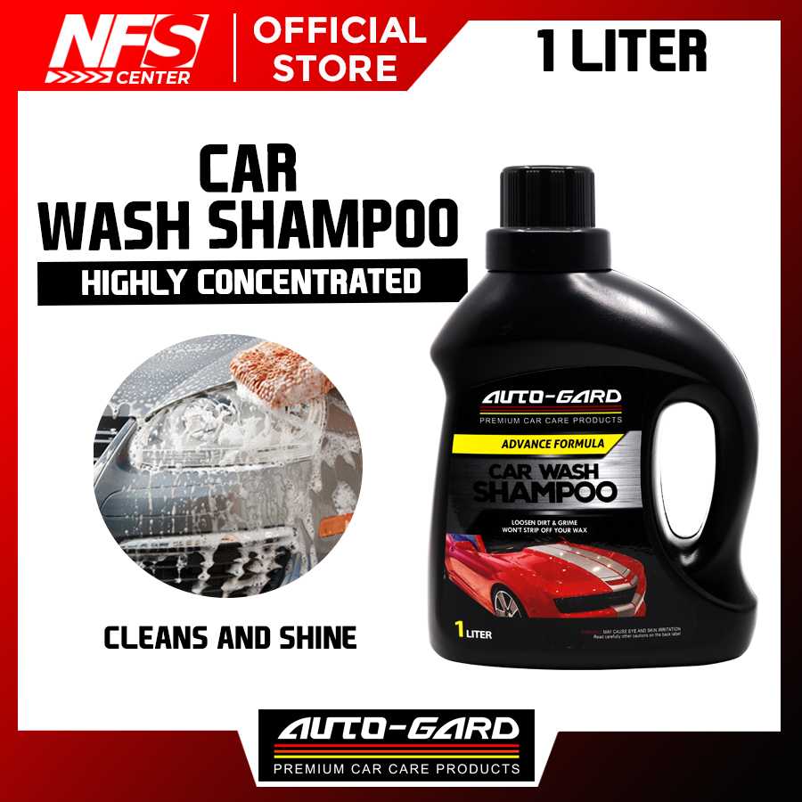 Autogard Car Wash Shampoo 1 Liter Premium Shampoo for Car and