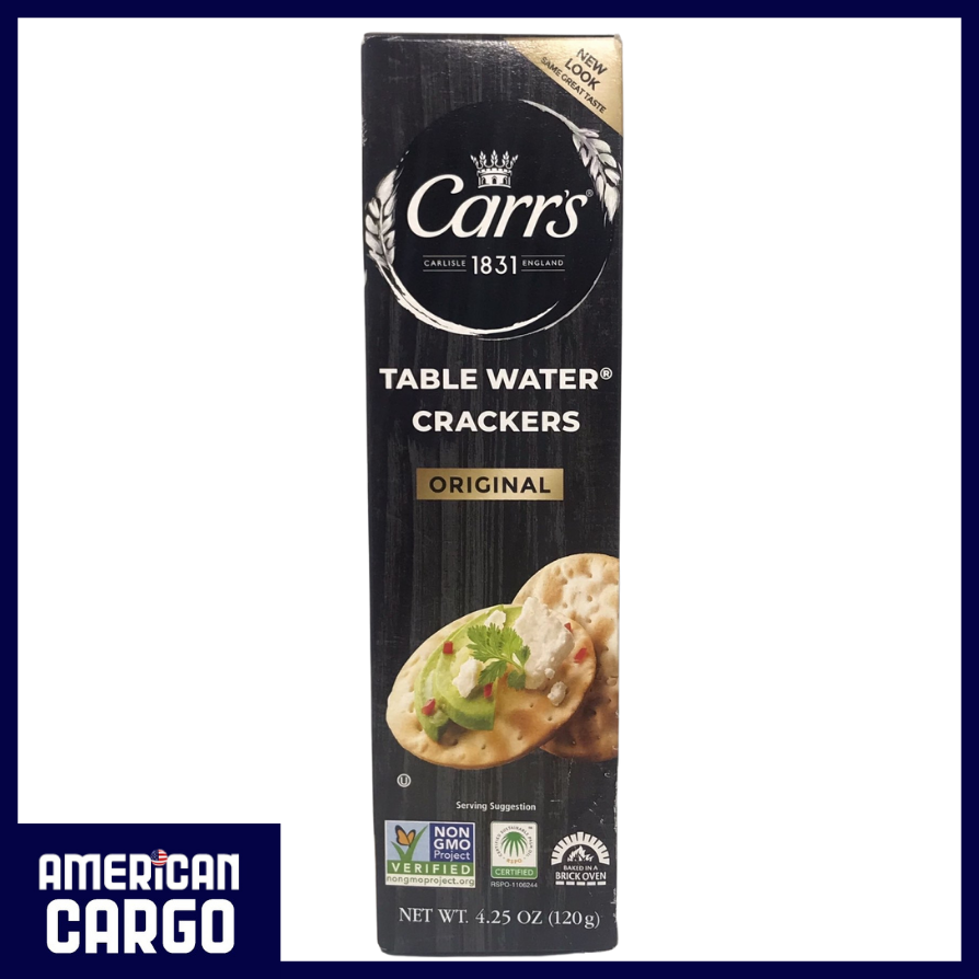 Carr's Original Table Water Crackers 4.25 Oz / 120g Lazada PH