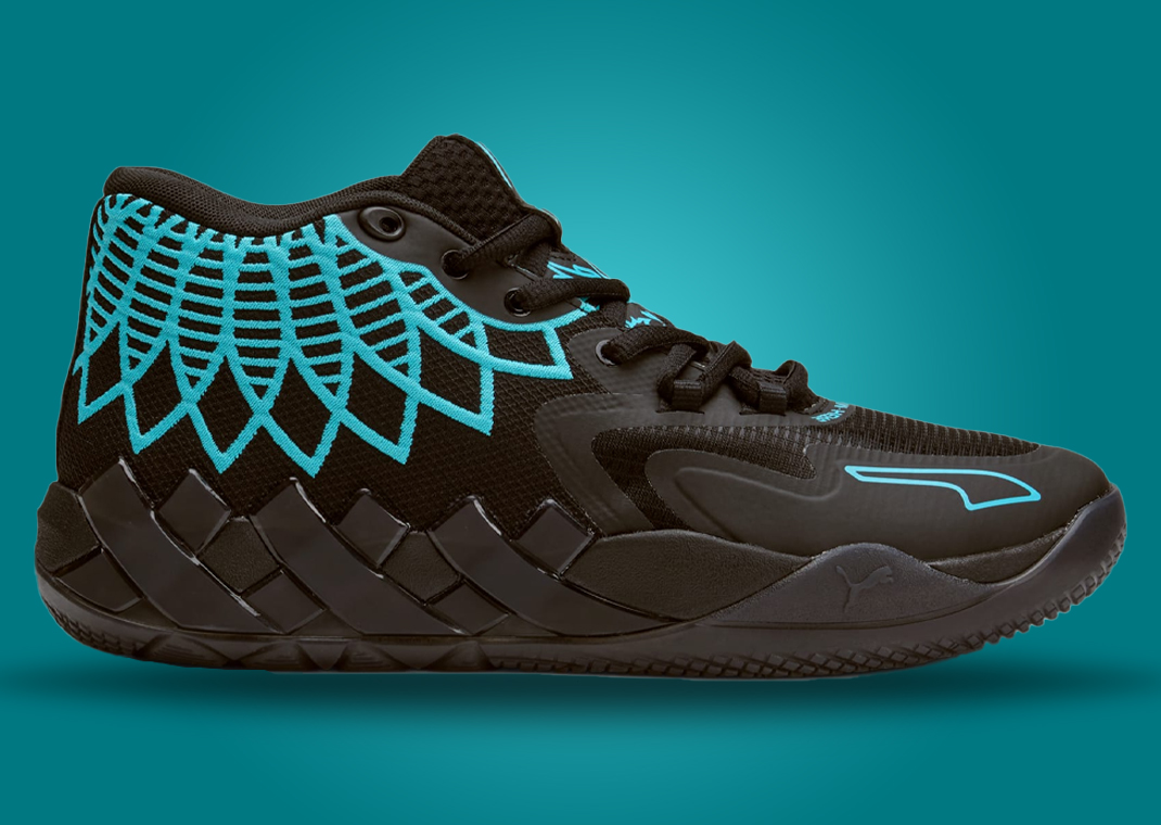Lamelo Ball MB.01 "Buzz City" Black/Teal Basketball Shoes / Sports