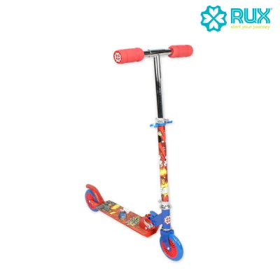 RUX Foldable 2 Wheel Kick Scooter for Kids (Boys, Girls) | Scooter for Kids | Toys for Kids | Toys for Girls | Toys for Boys