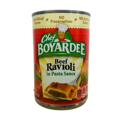 Chef Boyardee Beef Ravioli in Pasta Sauce, 15 oz. / 425g