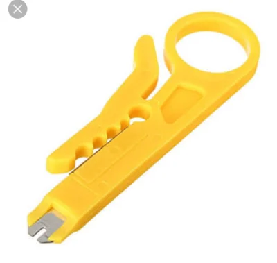 Network Connection Wire Punch Down Cutter Stripper For RJ45 Cat5 and Cat6 Cable Tool Network Wire Stripper