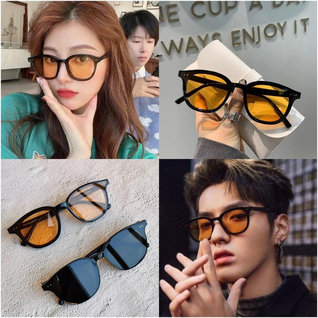 Sunglasses Men's Korean Style New Trendy Fashion Trending Star Same  Sunglasses for Driving Driving Eyes