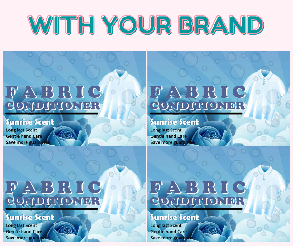 Customize Sticker Label for Fabric Conditioner Lazada PH
