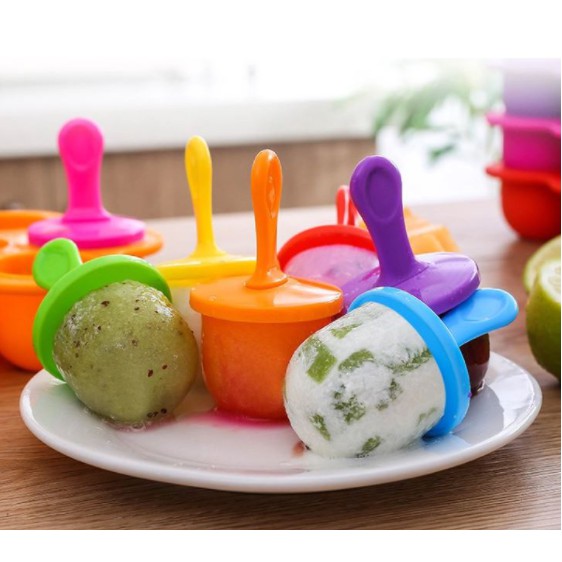 1O"Baby Popsicle Molds Breastmilk Ice Pop Maker for Teething Babies DIY