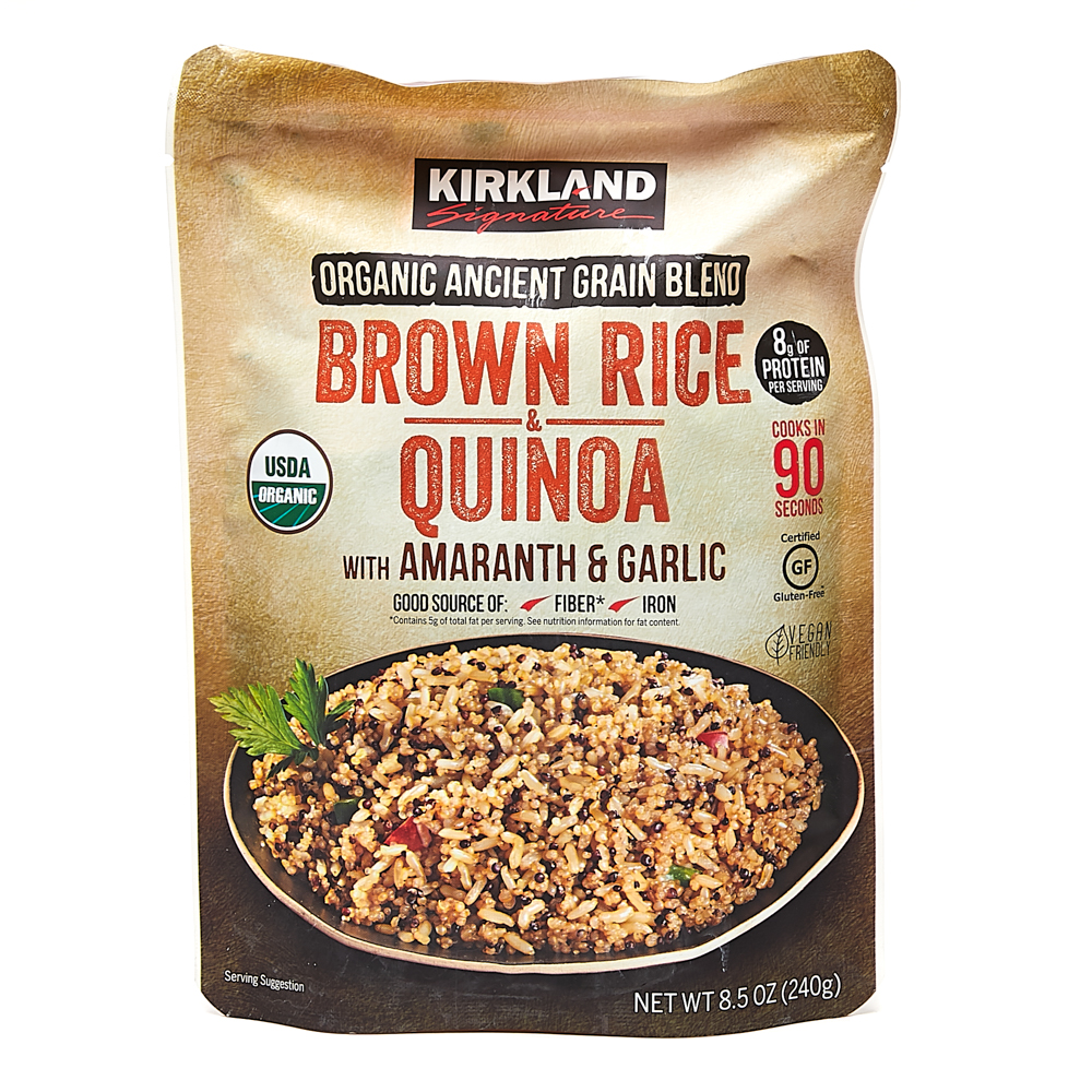 Kirkland Signature Brown Rice & Quinoa with Amaranth & Garlic 240g Lazada PH