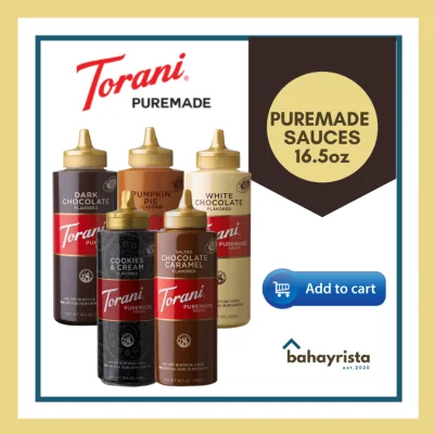 Torani Puremade Sauces 16.5oz