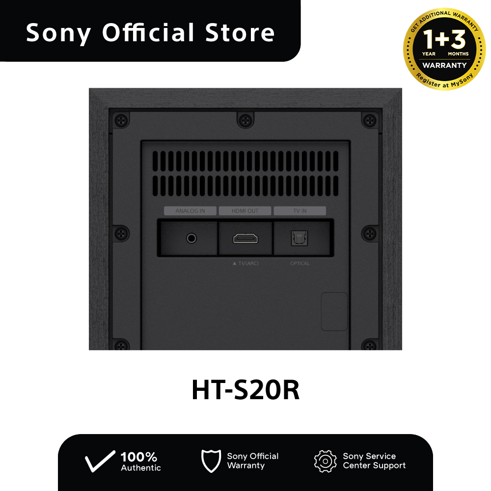 Sony HT-S20R Home Theater Soundbar System Lazada Lazada PH