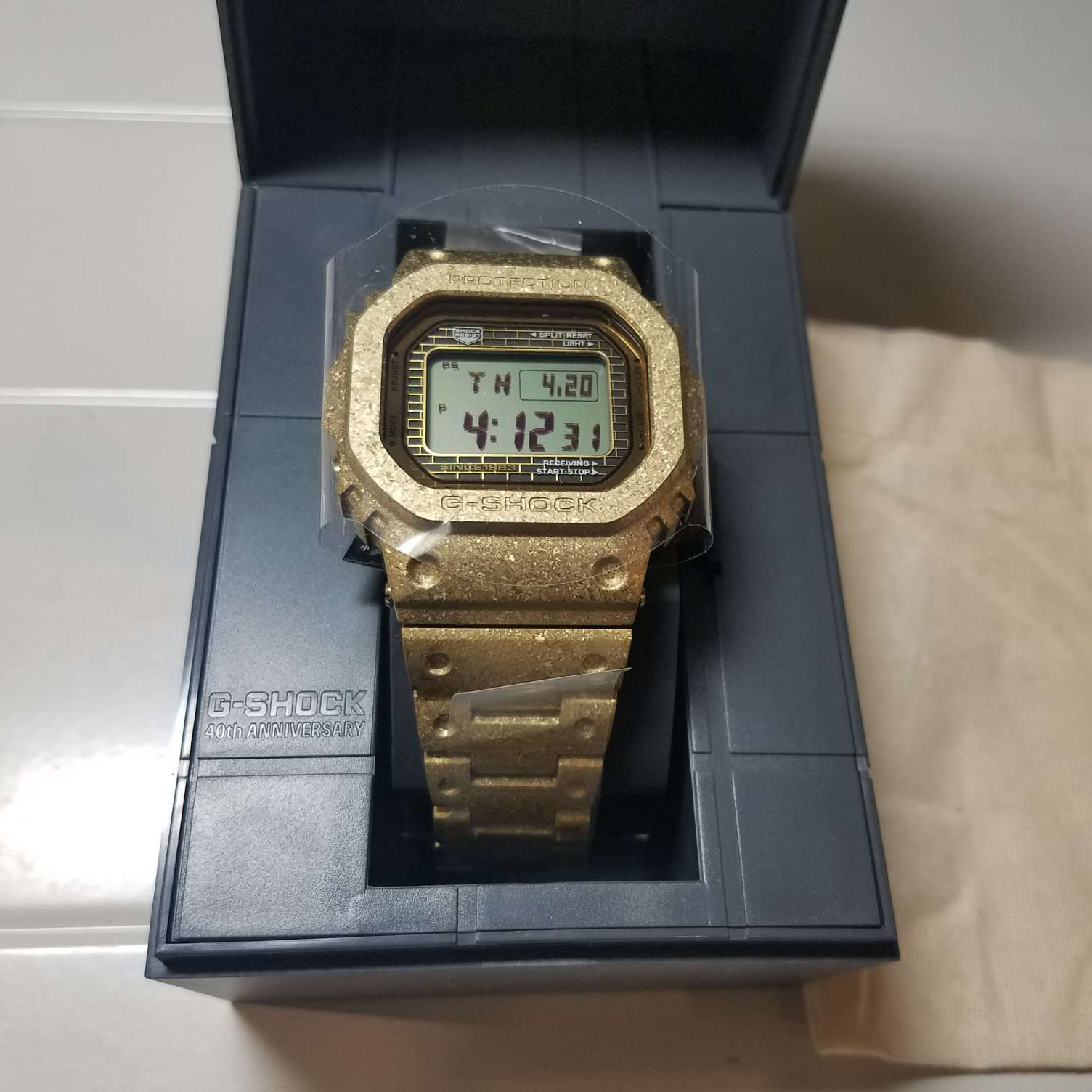 CASIO G-SHOCK GMW-B5000PG-9JR NEW23 FULL METAL 40th Anniversary 