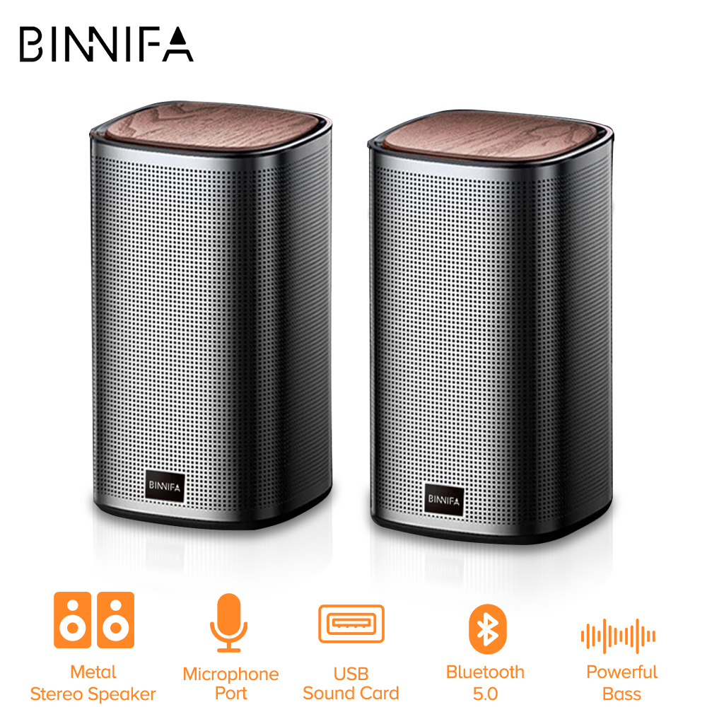 Xiaomi binnifa desktop computer stereo bluetooth speaker обзор