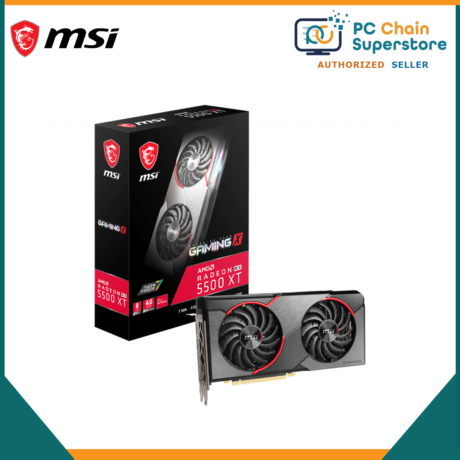 Msi radeon rx 5500 xt fashion 8gb