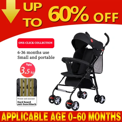 Baby stroller walker sit and lie foldable stroller light stroller