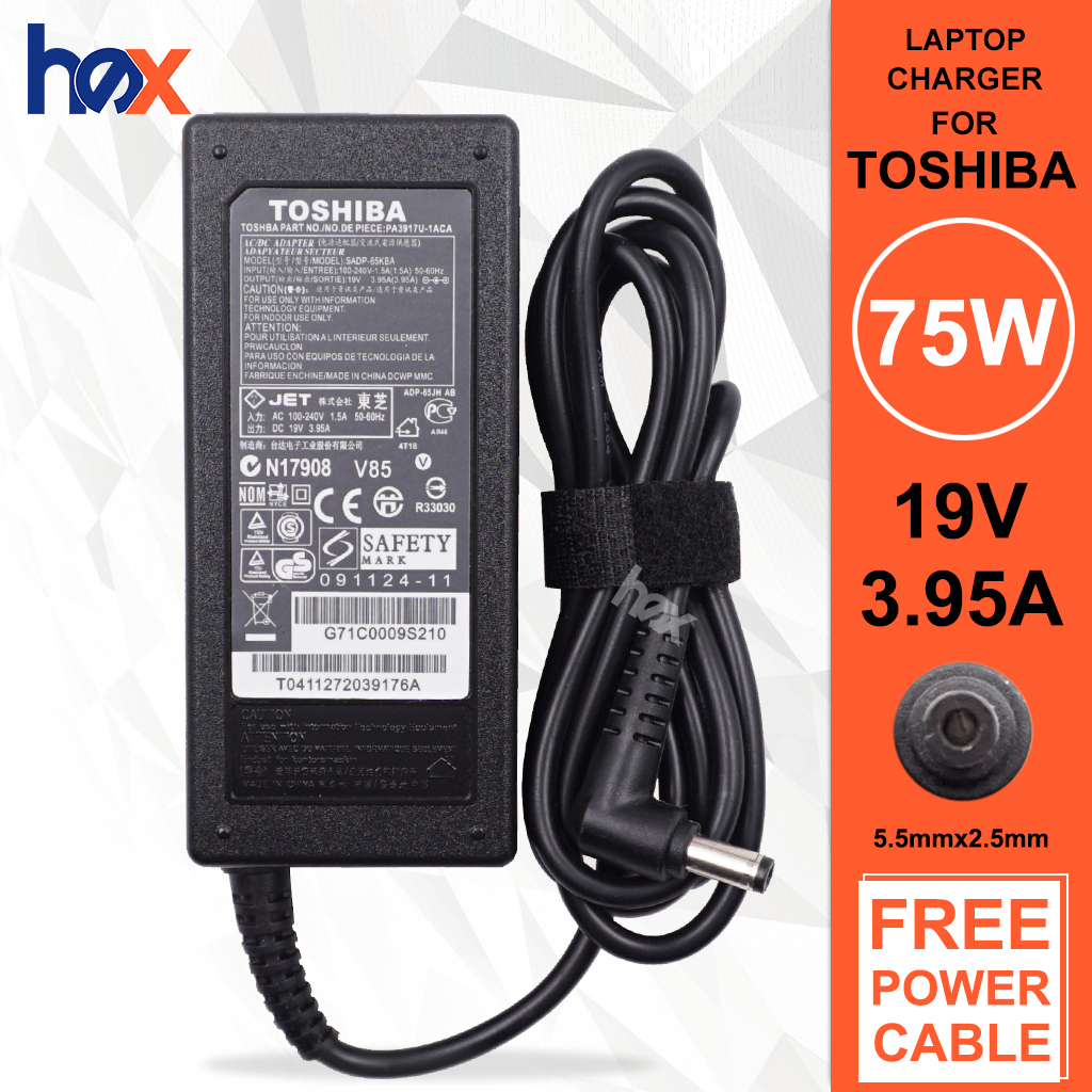 Pour Toshiba PA3715E-1AC3 L300 L350 L450 A300 C650 C660 65 W Ordinateur Portable AC Adaptateur