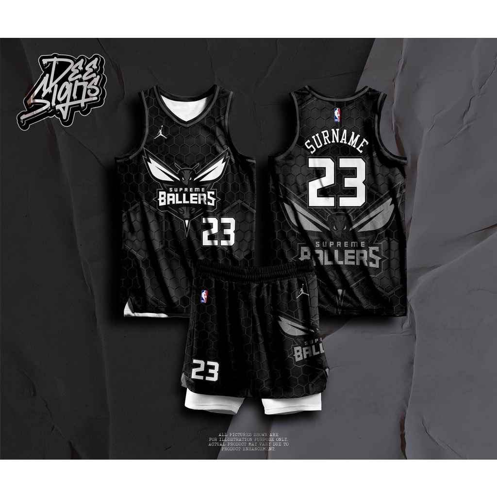 BALLERS 06 BASKETBALL JERSEY FREE CUSTOMIZE OF NAME AND NUMBER ONLY